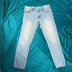 Gap 1969 Sexy Boyfriend light wash blue jeans 25r regular